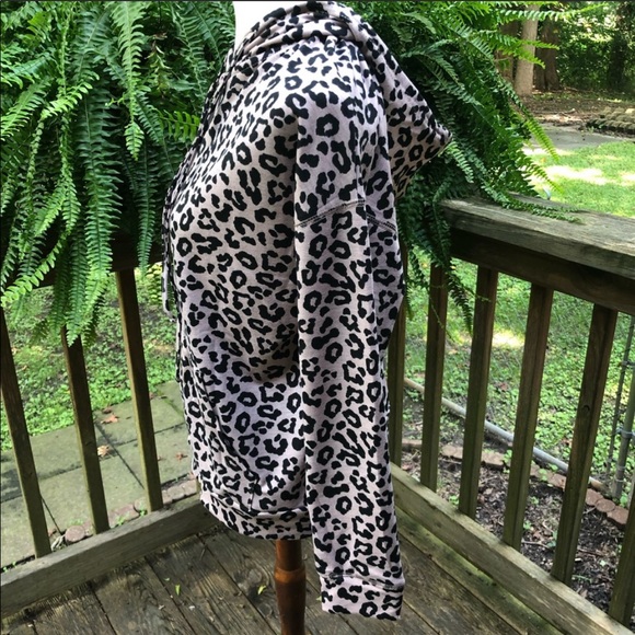 Leopard print hooded jacket - Picture 7 of 9